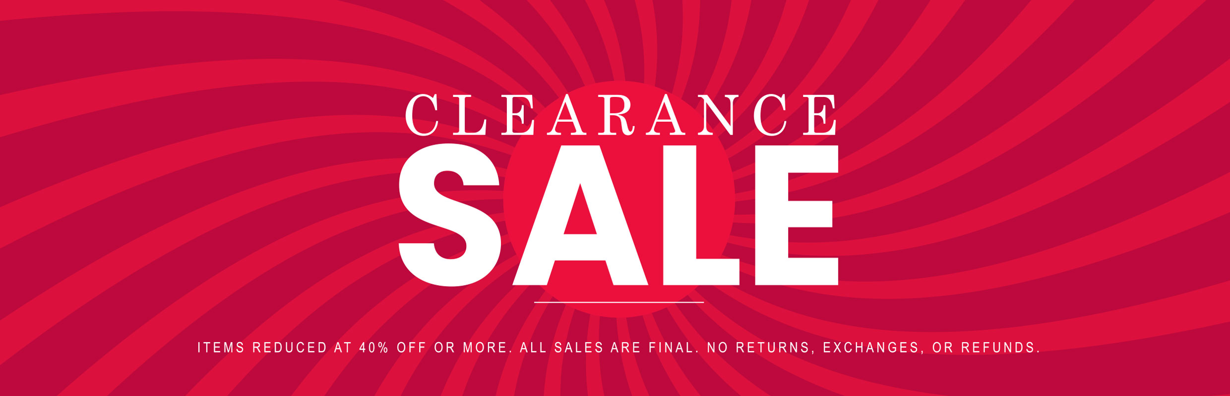 Clearance | 40% off and up!