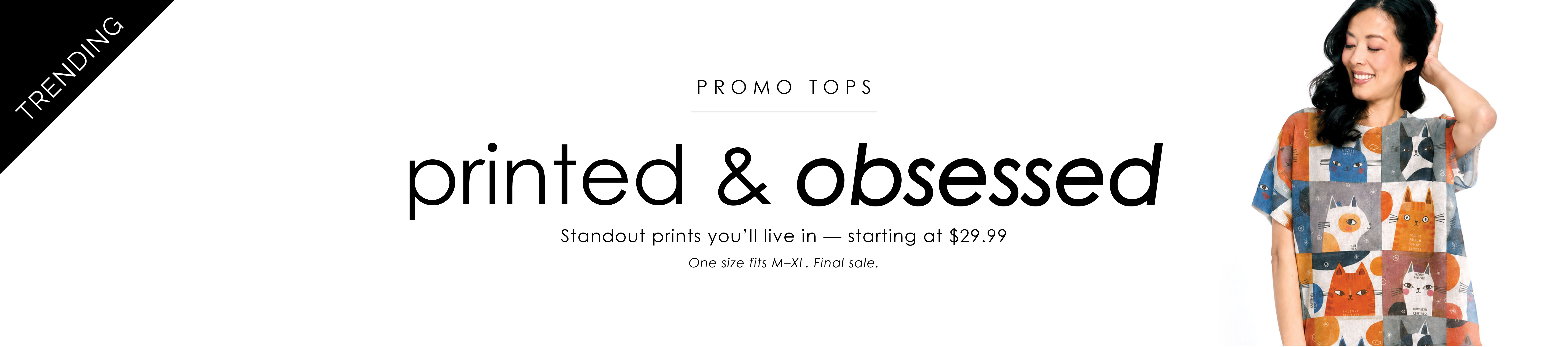 Promo Tops | Final Sale*