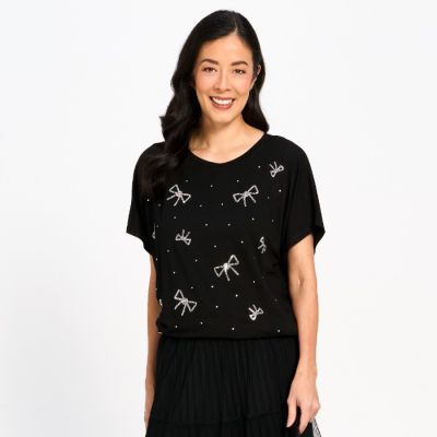 Starlit Bow Top-OS