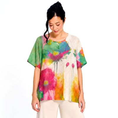 Watercolour Bloom Harmony Top
