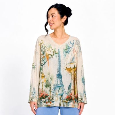 Paris Garden Sketch Top