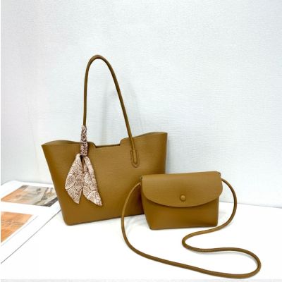 Twilly Tote 2-Piece Set in Camel