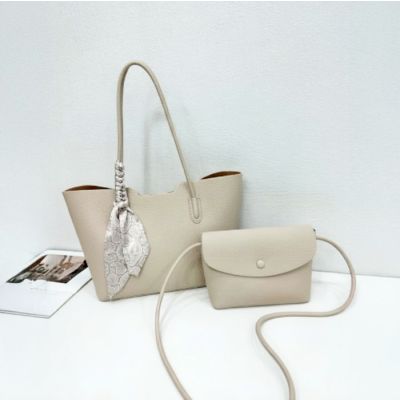 Twilly Tote 2-Piece Set in Ivory