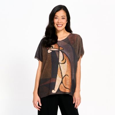 PI'CAT'SO Cat Art Top