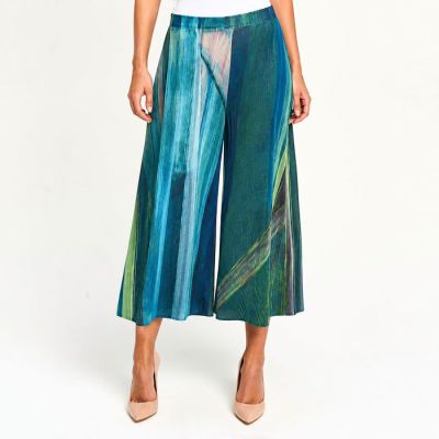 Watercolour Plissé Pant