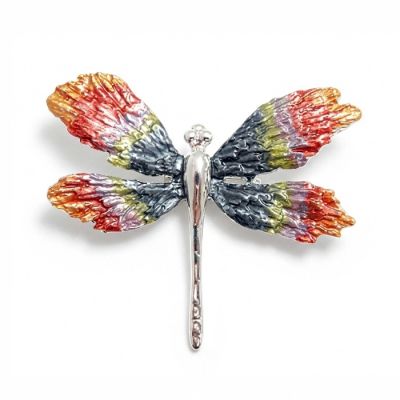 Summer Wing Dragonfly Brooch-MT