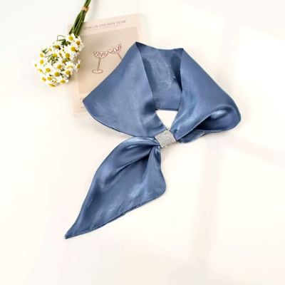 Classic Crystal Scarf in Blue
