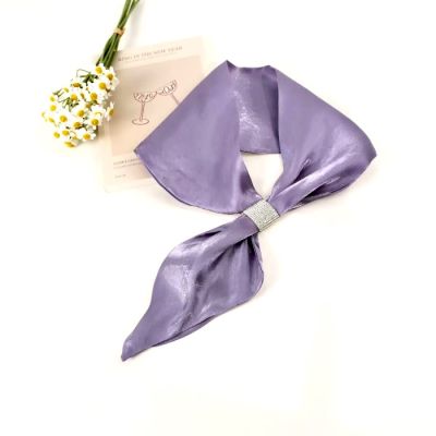 Classic Crystal Scarf in Purple