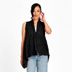 Honeycomb Vest in Black