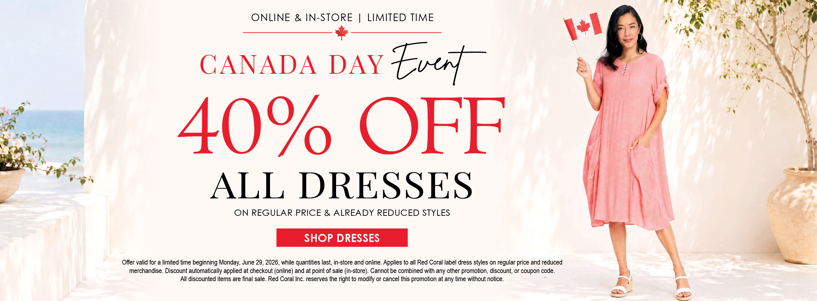 Canada Day 40 Off Dresses